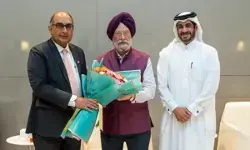 कतर में पेट्रोलियम मंत्री हरदीप सिंह पुरी, एलएनजी सप्लाई पर करेंगे अहम बातचीत कतर में पेट्रोलियम मंत्री हरदीप सिंह पुरी, एलएनजी सप्लाई पर करेंगे अहम बातचीत