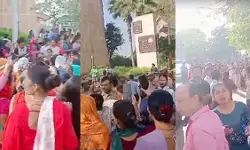 नोएडा में सैलरी को लेकर कर्मचारियों के बाद अब मेड्स ने काटा बवाल, सोसायटी के बाहर पत्थरबाजी, शीशे तोड़े नोएडा में सैलरी को लेकर कर्मचारियों के बाद अब मेड्स ने काटा बवाल, सोसायटी के बाहर पत्थरबाजी, शीशे तोड़े