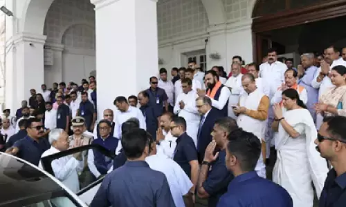 सीएम के रूप में अपने अंतिम संबोधन में भावुक हुए नीतीश कुमार, कहा- जहां तक मुझसे हो सका मैंने किया सीएम के रूप में अपने अंतिम संबोधन में भावुक हुए नीतीश कुमार, कहा- जहां तक मुझसे हो सका मैंने किया