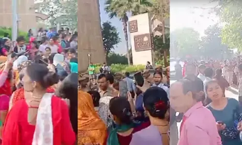 नोएडा में सैलरी को लेकर कर्मचारियों के बाद अब मेड्स ने काटा बवाल, सोसायटी के बाहर पत्थरबाजी, शीशे तोड़े