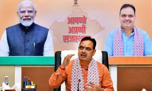 राजस्थान में हर घर-हर खेत को मिलेगी निर्बाध बिजली: CM शर्मा राजस्थान में हर घर-हर खेत को मिलेगी निर्बाध बिजली: CM शर्मा