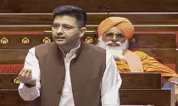 राज्यसभा में खुलकर बोले राघव चड्ढा; अपनी ही पार्टी पर कसा तंज, कहा-मैं हटाया गया उपनेता हूं