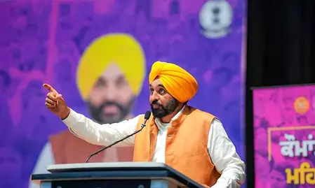 ईडी छापेमारी पर भड़के सीएम मान—‘भाजपा एजेंसियों से चुनाव अभियान चला रही है’