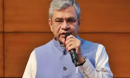 कांग्रेस और उसके सहयोगियों ने महिलाओं के सशक्तिकरण पर अपना असली चेहरा दिखाया: अश्विनी वैष्णव कांग्रेस और उसके सहयोगियों ने महिलाओं के सशक्तिकरण पर अपना असली चेहरा दिखाया: अश्विनी वैष्णव