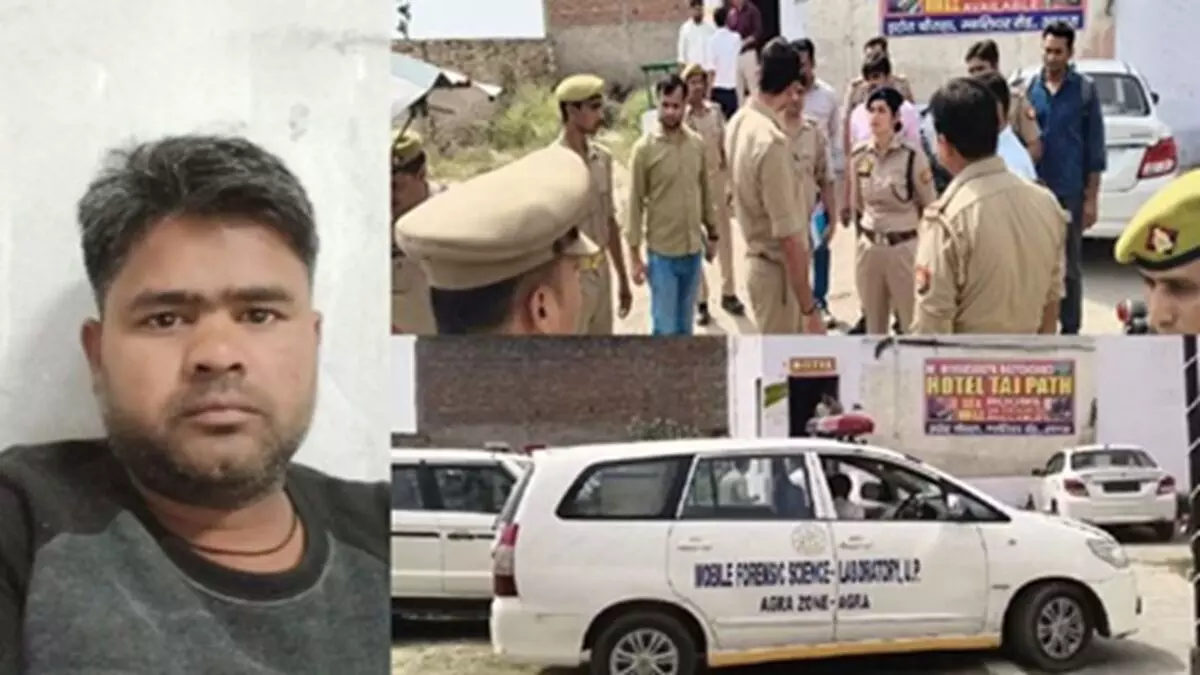 आगरा होटल हत्याकांड: महिला ने की सर्जिकल ब्लेड से प्रेमी की हत्या, रिश्ते के मामा पर ब्लैकमेल का आरोप आगरा होटल हत्याकांड: महिला ने की सर्जिकल ब्लेड से प्रेमी की हत्या, रिश्ते के मामा पर ब्लैकमेल का आरोप