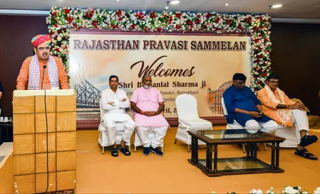 राजस्थान के मुख्यमंत्री ने बंगाल में भाजपा की जीत का किया आह्वान, महिला बिल पर विपक्ष को घेरा राजस्थान के मुख्यमंत्री ने बंगाल में भाजपा की जीत का किया आह्वान, महिला बिल पर विपक्ष को घेरा