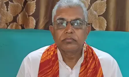 दिलीप घोष का विपक्ष पर तंज, कहा-महिला हितों की अनदेखी का जनता देगी जवाब दिलीप घोष का विपक्ष पर तंज, कहा-महिला हितों की अनदेखी का जनता देगी जवाब