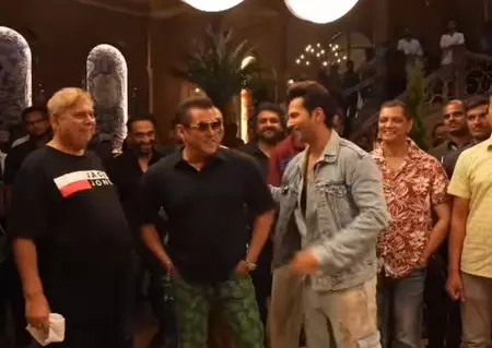 सलमान खान के सामने डांस करने में घबराए वरुण धवन, व्याह करवा दो जी का बीटीएस वीडियो किया साझा सलमान खान के सामने डांस करने में घबराए वरुण धवन, व्याह करवा दो जी का बीटीएस वीडियो किया साझा