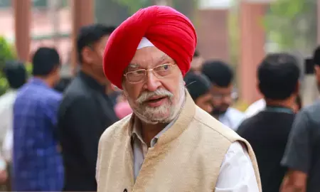नारी शक्ति का अपमान, विपक्ष ने जश्न मनाया : हरदीप सिंह पुरी