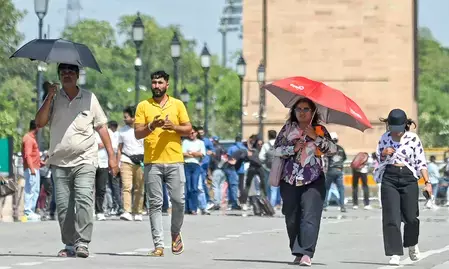एनसीआर में पारा 40 डिग्री सेल्सियस के पार, दो दिन बाद हीट वेव का येलो अलर्ट; हवा भी हो रही जहरीली