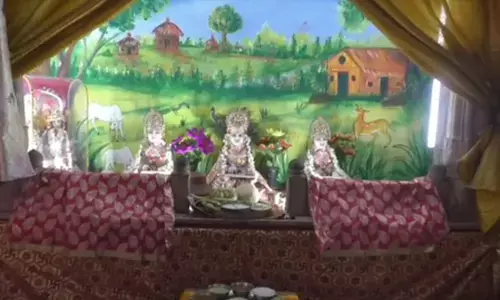 भीषण गर्मी का असर: उज्जैन के संदीपनि आश्रम में बदली भगवान कृष्ण की सेवा-पद्धति