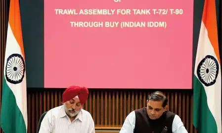 भारतीय सेना की बढ़ी ताकत: T-72 और T-90 टैंकों के लिए 975 करोड़ का करार; अब बारूदी सुरंगें भी नहीं रोक पाएंगी रास्ता