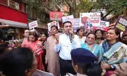 गोवा में भाजपा महिला मोर्चा की जन-आक्रोश पदयात्रा