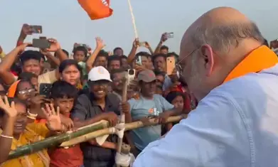 भाजपा की सरकार बनी तो तीन हजार रुपए मिलेंगे, फॉर्म भर दिया ना; हुगली की रैली में अमित शाह ने महिलाओं से किया सीधा संवाद