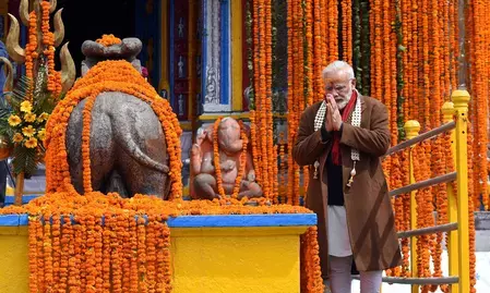केदारनाथ धाम के कपाट खुलने पर पीएम मोदी ने साझा की तस्वीरें, कहा- ‘हर हर महादेव’