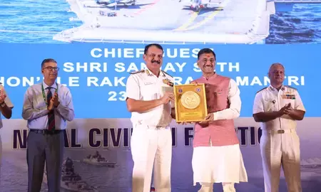 ऑपरेशन सिंदूर में सिविलियन कर्मियों का ऑपरेशनल सपोर्ट महत्वपूर्ण रहाः नौसेना प्रमुख ऑपरेशन सिंदूर में सिविलियन कर्मियों का ऑपरेशनल सपोर्ट महत्वपूर्ण रहाः नौसेना प्रमुख