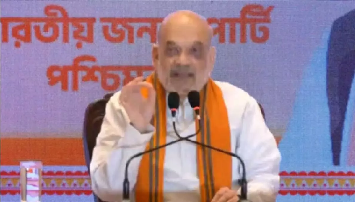 पश्चिम बंगाल चुनाव: पहले चरण में अमित शाह ने 110 सीटें जीतने का किया दावा, कहा-महिलाओं की सुरक्षा, हमारी प्राथमिकता पश्चिम बंगाल चुनाव: पहले चरण में अमित शाह ने 110 सीटें जीतने का किया दावा, कहा-महिलाओं की सुरक्षा, हमारी प्राथमिकता