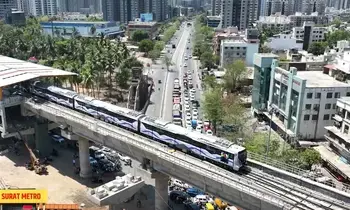 सूरत में मेट्रो का सपना हुआ साकार: सूरत मेट्रो के 40 किमी लंबे नेटवर्क पर काम तेज, ट्रायल शुरू