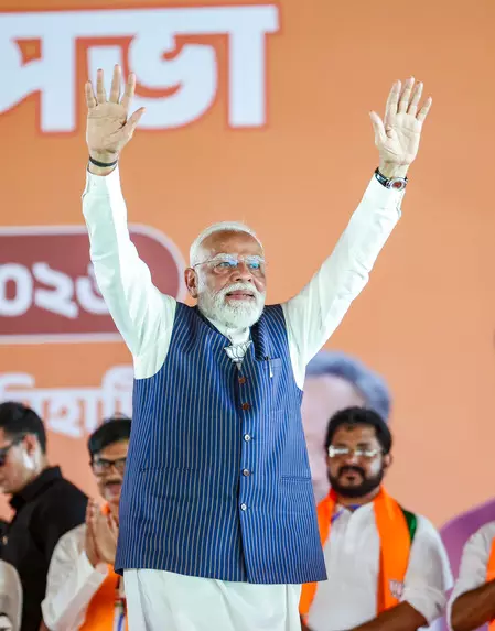 वंशवाद से ऊपर आंकड़े, ग्रोक ने प्रधानमंत्री पद के लिए कांग्रेस के बजाय नरेंद्र मोदी का किया समर्थन वंशवाद से ऊपर आंकड़े, ग्रोक ने प्रधानमंत्री पद के लिए कांग्रेस के बजाय नरेंद्र मोदी का किया समर्थन