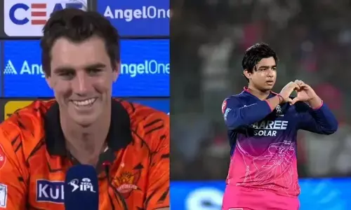 15 साल के वैभव सूर्यवंशी के विस्फोटक बल्लेबाजी का जलवा, पैट कमिंस भी हुए फैन 15 साल के वैभव सूर्यवंशी के विस्फोटक बल्लेबाजी का जलवा, पैट कमिंस भी हुए फैन