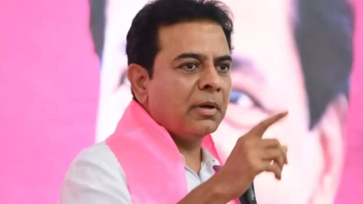 ध्यान देने की जरूरत नहीं, बहन कविता की नई पार्टी पर बोले केटीआर ध्यान देने की जरूरत नहीं, बहन कविता की नई पार्टी पर बोले केटीआर