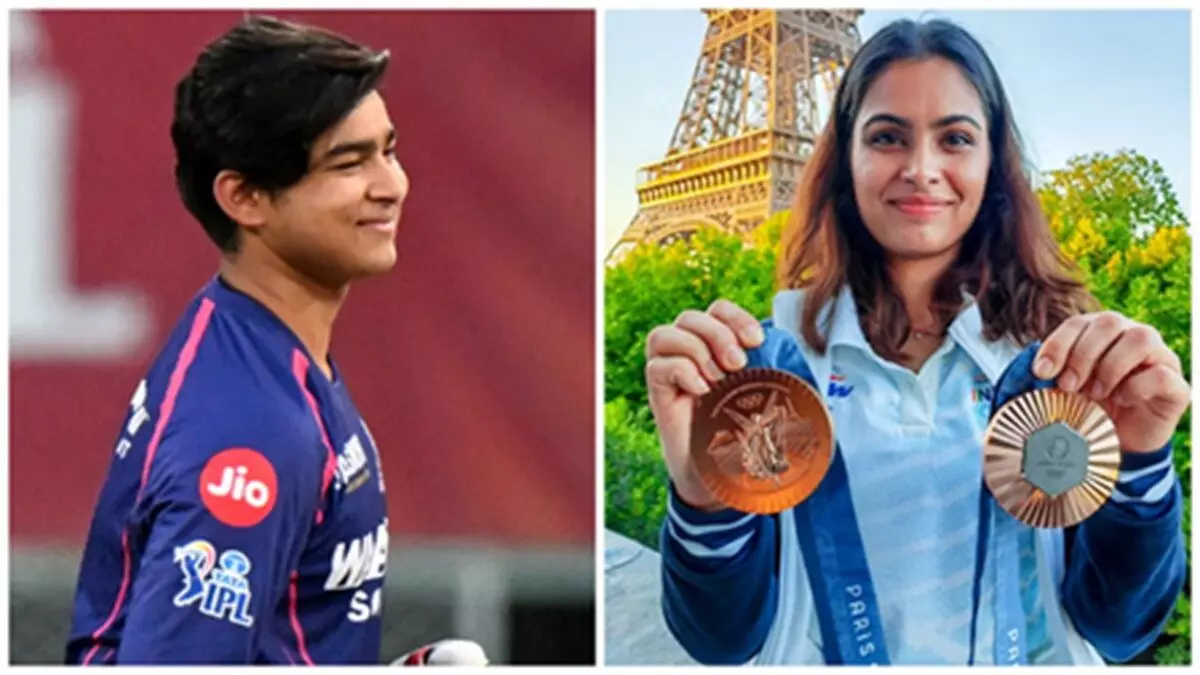 मनु भाकर से वैभव सूर्यवंशी की उम्र और खेल को लेकर पर सवाल, सोशल मीडिया पर छिड़ी बहस मनु भाकर से वैभव सूर्यवंशी की उम्र और खेल को लेकर पर सवाल, सोशल मीडिया पर छिड़ी बहस