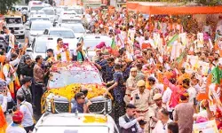 जयपुर में भाजपा अध्यक्ष नितिन नवीन का भव्य स्वागत, उमड़ा जनसैलाब