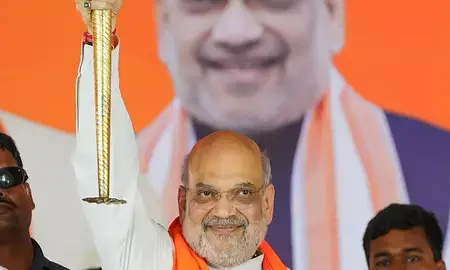 बंगाल चुनाव: मतदाताओं से अमित शाह की अपील- भय, सिंडिकेट और भ्रष्टाचार के शासन से मुक्ति के लिए करें वोट