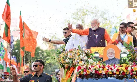 पुडुचेरी एग्जिट पोल: एनडीए को बढ़त का अनुमान, कांग्रेस रह गई पीछे