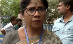 स्ट्रॉन्ग रूम पहुंचीं शशि पांजा, सुरक्षा व्यवस्था और आयोग की कार्यप्रणाली पर जताई चिंता स्ट्रॉन्ग रूम पहुंचीं शशि पांजा, सुरक्षा व्यवस्था और आयोग की कार्यप्रणाली पर जताई चिंता