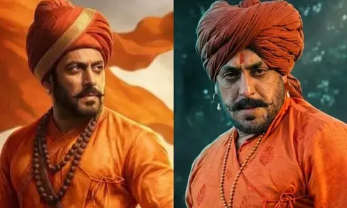 ‘राजा शिवाजी’ में सलमान खान का सरप्राइज कैमियो: भगवा पगड़ी और मूंछों वाले लुक ने खींचा ध्यान ‘राजा शिवाजी’ में सलमान खान का सरप्राइज कैमियो: भगवा पगड़ी और मूंछों वाले लुक ने खींचा ध्यान