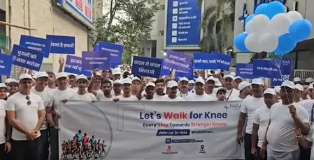 लेट्स वॉक फॉर नी: घुटने की समस्या के प्रति जागरूकता बढ़ाने के लिए पटना में हुआ रैली का आयोजन लेट्स वॉक फॉर नी: घुटने की समस्या के प्रति जागरूकता बढ़ाने के लिए पटना में हुआ रैली का आयोजन