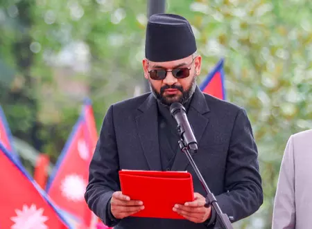 नेपाल में प्रशासनिक सर्जिकल स्ट्राइक: पीएम बालेंद्र शाह का बड़ा एक्शन, 1,594 राजनीतिक नियुक्तियां एक झटके में रद्द नेपाल में प्रशासनिक सर्जिकल स्ट्राइक: पीएम बालेंद्र शाह का बड़ा एक्शन, 1,594 राजनीतिक नियुक्तियां एक झटके में रद्द