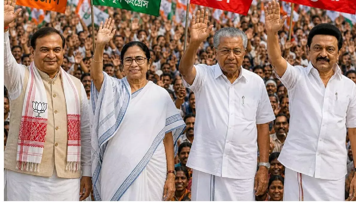 बंगाल, असम समेत पांच राज्यों के चुनावी नतीजे आज, ममता से लेकर विजयन तक की किस्मत का होगा फैसला बंगाल, असम समेत पांच राज्यों के चुनावी नतीजे आज, ममता से लेकर विजयन तक की किस्मत का होगा फैसला