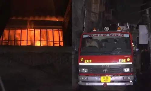 पुरानी दिल्ली के चावड़ी बाजार में कार्ड के गोदाम में भीषण आग, इलाके में मचा हड़कंप पुरानी दिल्ली के चावड़ी बाजार में कार्ड के गोदाम में भीषण आग, इलाके में मचा हड़कंप