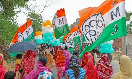 बंगाल चुनाव परिणाम: बिष्णुपुर (एससी) से टीएमसी के दिलीप मंडल जीते, भाजपा उम्मीदवार अभिजीत सरदार हारे