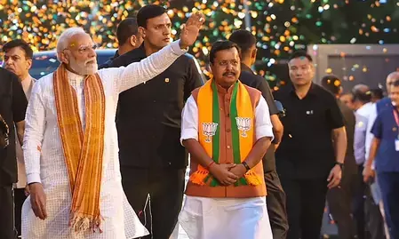 भारतीय अमेरिकियों ने बंगाल में भाजपा की जीत का किया स्वागत भारतीय अमेरिकियों ने बंगाल में भाजपा की जीत का किया स्वागत