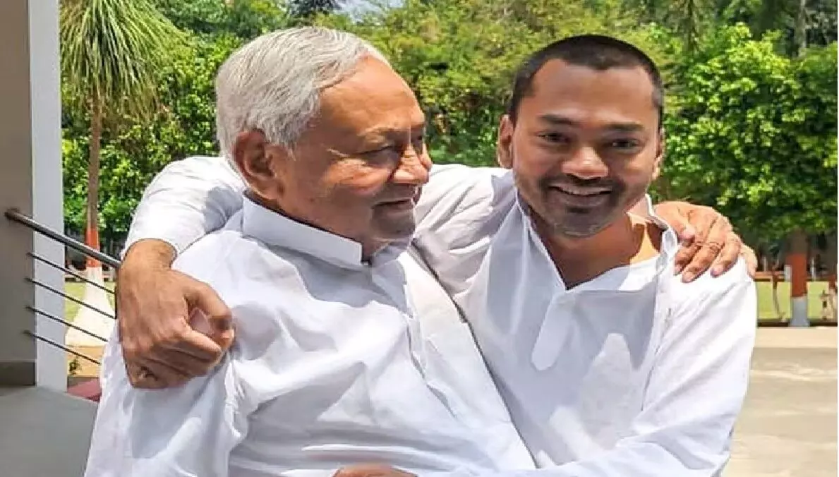 मंत्री बने निशांत कुमार, डिप्टी सीएम ठुकराने वाले नीतीश के बेटे को सम्राट सरकार में कौन सा मंत्रालय? मंत्री बने निशांत कुमार, डिप्टी सीएम ठुकराने वाले नीतीश के बेटे को सम्राट सरकार में कौन सा मंत्रालय?