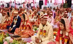 छत्तीसगढ़ में शुक्रवार को सामूहिक विवाह: बंधन में बंधेंगे 2,300 से ज्यादा जोड़े छत्तीसगढ़ में शुक्रवार को सामूहिक विवाह: बंधन में बंधेंगे 2,300 से ज्यादा जोड़े