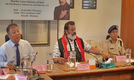 सुरेश गोपी ने मिजोरम के बागवानी और कृषि उत्पादों के वैश्विक निर्यात को बढ़ावा देने का किया आह्वान