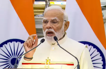 महाराणा प्रताप जयंती पर पीएम मोदी का नमन, बोले- अदम्य साहस और अटूट स्वाभिमान की गाथाएं सदियों तक देंगी प्रेरणा महाराणा प्रताप जयंती पर पीएम मोदी का नमन, बोले- अदम्य साहस और अटूट स्वाभिमान की गाथाएं सदियों तक देंगी प्रेरणा