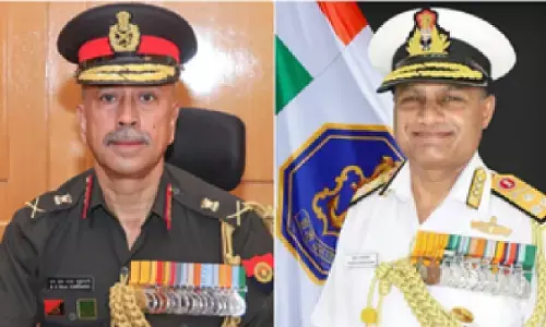 राजा सुब्रमणि बने देश के नए सीडीएस और कृष्णा स्वामीनाथन होंगे नौसेना प्रमुख, जानें कब से संभालेंगे पद राजा सुब्रमणि बने देश के नए सीडीएस और कृष्णा स्वामीनाथन होंगे नौसेना प्रमुख, जानें कब से संभालेंगे पद
