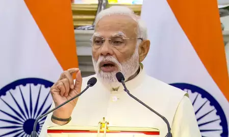 महाराणा प्रताप जयंती पर पीएम मोदी का नमन, बोले- अदम्य साहस और अटूट स्वाभिमान की गाथाएं सदियों तक देंगी प्रेरणा महाराणा प्रताप जयंती पर पीएम मोदी का नमन, बोले- अदम्य साहस और अटूट स्वाभिमान की गाथाएं सदियों तक देंगी प्रेरणा