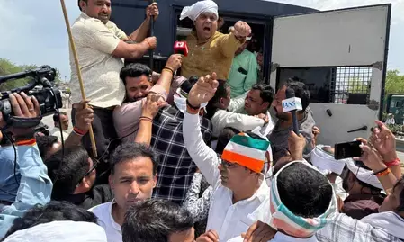 मध्य प्रदेश: धार में विरोध प्रदर्शन पर कांग्रेस नेताओं के खिलाफ एफआईआर