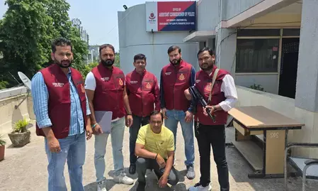 दिल्ली में बड़ी आतंकी साजिश नाकाम: ISI समर्थित अंतरराष्ट्रीय हथियार तस्करी मॉड्यूल का मुख्य गुर्गा गिरफ्तार दिल्ली में बड़ी आतंकी साजिश नाकाम: ISI समर्थित अंतरराष्ट्रीय हथियार तस्करी मॉड्यूल का मुख्य गुर्गा गिरफ्तार