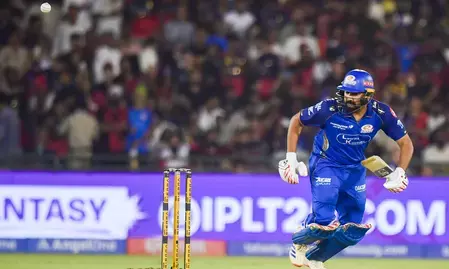 रोहित सर्वाधिक आईपीएल मैच खेलने के मामले में संयुक्त रूप से नंबर-1, धोनी-कोहली की बराबरी रोहित सर्वाधिक आईपीएल मैच खेलने के मामले में संयुक्त रूप से नंबर-1, धोनी-कोहली की बराबरी