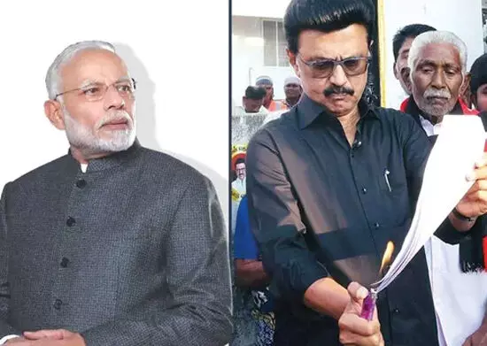 तमिलनाडु : मोदीशाही की दुहरी हार! तमिलनाडु : मोदीशाही की दुहरी हार!