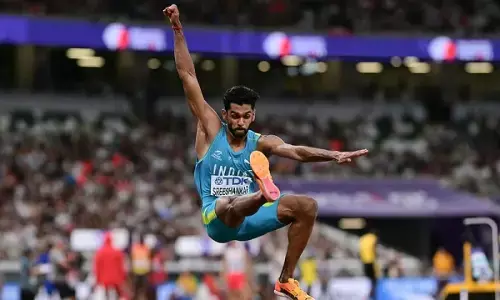 इंडियन एथलेटिक्स सीरीज: पुरुषों की लंबी कूद में मुरली श्रीशंकर का दबदबा इंडियन एथलेटिक्स सीरीज: पुरुषों की लंबी कूद में मुरली श्रीशंकर का दबदबा