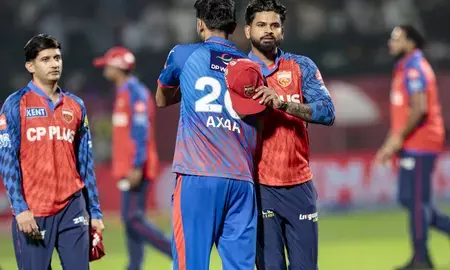आईपीएल : अंक तालिका में सातवें स्थान पर पहुंची डीसी, हार के बावजूद चौथे नंबर पर बरकरार पीबीकेएस