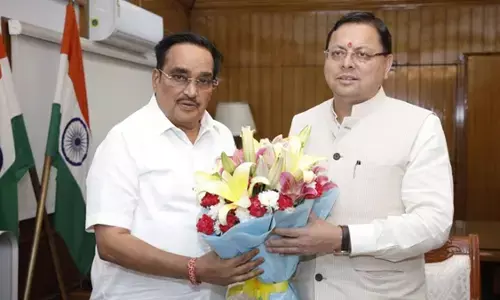 CM पुष्कर सिंह धामी की केंद्रीय मंत्री सीआर पाटिल से मुलाकात, नमामि गंगे कार्यक्रम के तहत उत्‍तराखंड सरकार को हर सम्भव सहायता का दिया आश्वासन